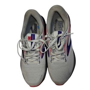 Brooks Women's White and Purple Athletic Shoes Size 7.5